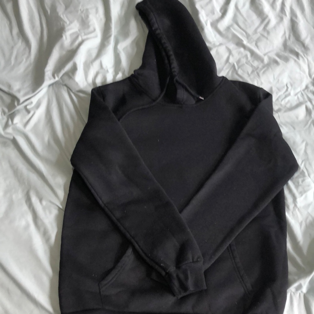 Black hoodie